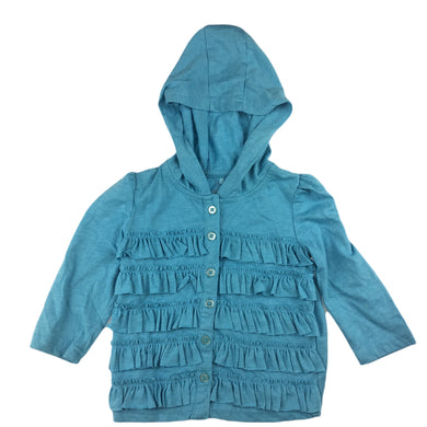 H+T lightweight hooded long sleeve t-shirt, size 1, Pre-loved