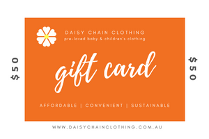 Daisy Chain Clothing Gift Card