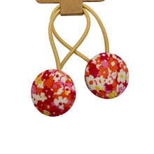 Load image into Gallery viewer, Red Orange &amp; Pink Hair Ties
