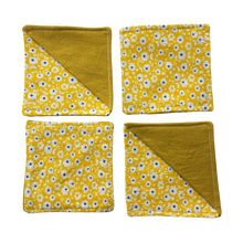 Load image into Gallery viewer, Yellow Ditsy Floral Bookmark