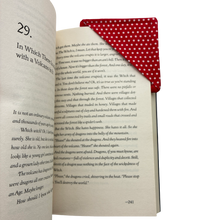 Load image into Gallery viewer, Red &amp; White Spot Bookmark