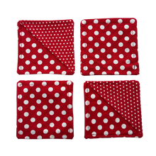 Load image into Gallery viewer, Red &amp; White Spot Bookmark
