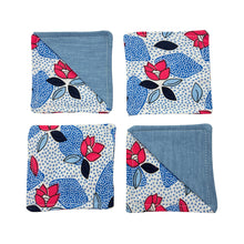 Load image into Gallery viewer, Chambray/Floral Bookmark