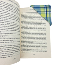 Load image into Gallery viewer, Chambray/Check Bookmark