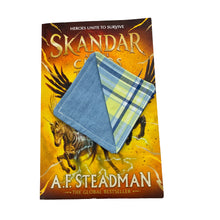 Load image into Gallery viewer, Chambray/Check Bookmark