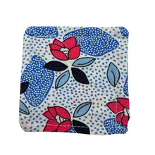 Load image into Gallery viewer, Blue Check/Floral Bookmark