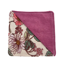 Load image into Gallery viewer, Corduroy/Floral Bookmark