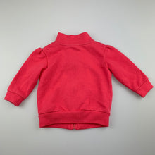 Load image into Gallery viewer, Girls Tiny Little Wonders, pink zip-up sweater, GUC, size 00