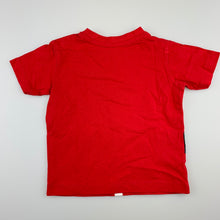 Load image into Gallery viewer, Unisex Lily &amp; Dan, red cotton Christmas t-shirt / top, EUC, size 00