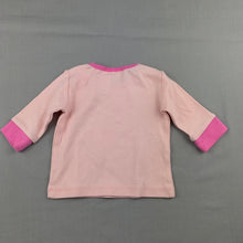Load image into Gallery viewer, Girls Kids &amp; Co Baby, soft cotton long sleeve t-shirt / top, swan, EUC, size 000