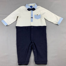 Load image into Gallery viewer, Boys Absorba, soft feel formal / party romper / outfit, EUC, size 0