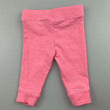 Load image into Gallery viewer, Girls Target, pink &amp; white stripe leggings / bottoms, EUC, size 000