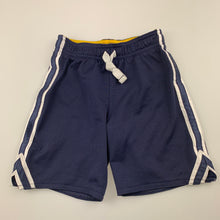 Load image into Gallery viewer, Girls Carter&#39;s, navy basketball style shorts, elasticated, GUC, size 4