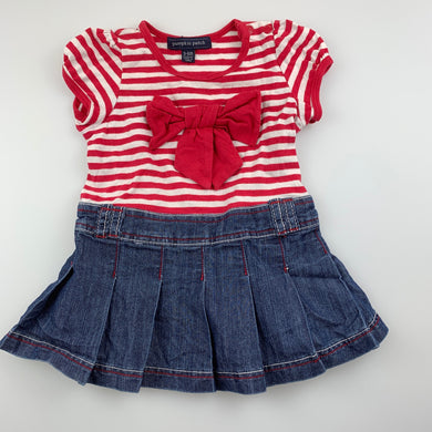 Girls Pumpkin Patch, cute spliced party dress, GUC, size 00