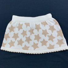Load image into Gallery viewer, Girls TJX, soft feel thick knitted skirt, stars, EUC, size 1-2