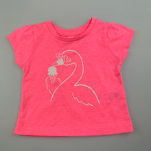 Load image into Gallery viewer, Girls Dymples, pink t-shirt / top, ice cream, EUC, size 000