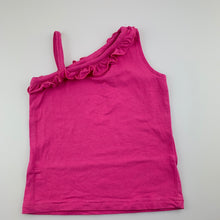Load image into Gallery viewer, Girls Wave Zone, pink stretchy summer t-shirt / top, GUC, size 1