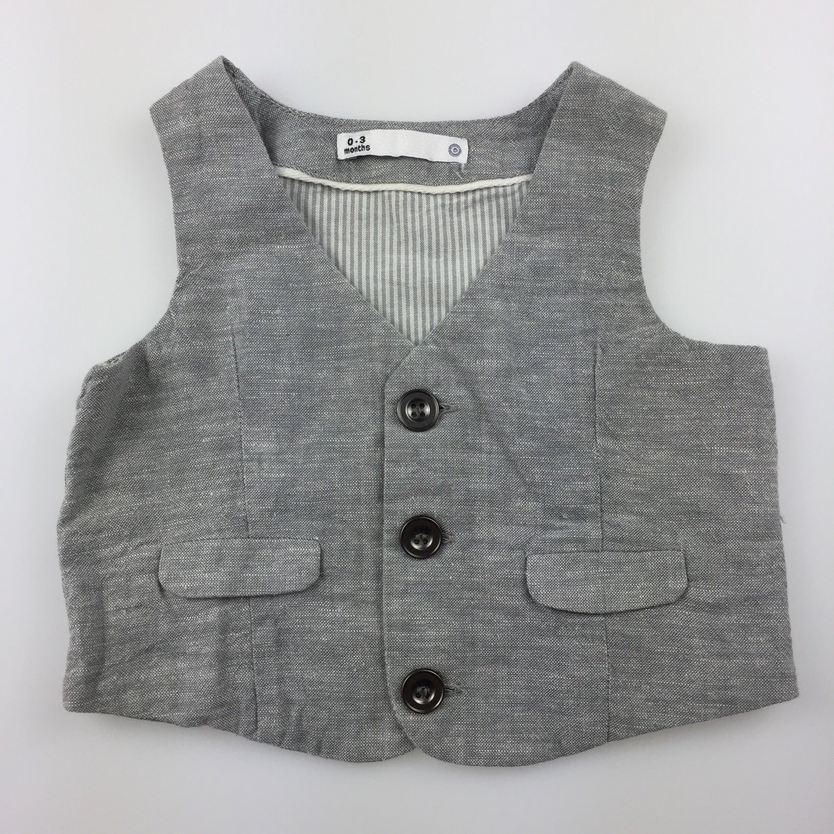 Gray hot sale vest wedding