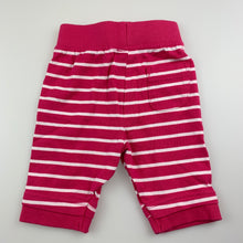 Load image into Gallery viewer, Girls H+T, pink soft cotton pants / bottoms, EUC, size 000