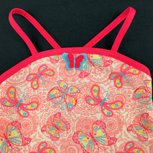 Load image into Gallery viewer, Girls Target, swim top, butterflies, flowers, GUC, size 4