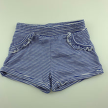 Load image into Gallery viewer, Girls Target, soft stretchy striped shorts, elastsicated, EUC, size 000