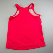 Load image into Gallery viewer, Girls Osh Kosh, pink &amp; white sports / activewear top, GUC, size 6