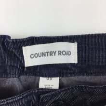 Load image into Gallery viewer, Girls Country Road, stretch corduroy pants, adjustable waist, belt, GUC, size 5