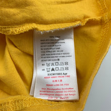 Load image into Gallery viewer, Boys Baby Charlie &amp; Me, yellow cotton t-shirt / top, skate, EUC, size 000