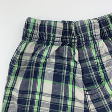 Load image into Gallery viewer, Boys Nevada, checked cotton shorts, elasticated, GUC, size 12 months