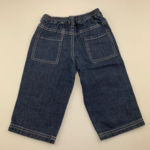 Load image into Gallery viewer, Boys Target, dark denim jeans, elasticated, Inside leg: 26cm, GUC, size 1