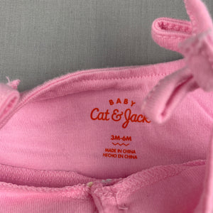 Girls Cat & Jack, summer casual dress, sand castle, GUC, size 00