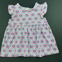 Load image into Gallery viewer, Girls Target, casual colourful floral dress, EUC, size 00