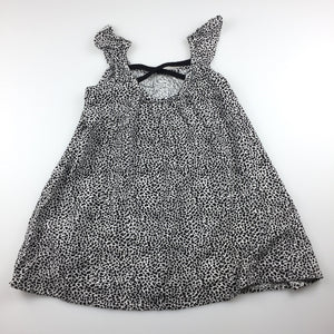 Girls Target, flowing black & white summer party dress, GUC, size 2