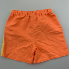 Load image into Gallery viewer, Girls Kids Stuff, orange lightweight shorts / board shorts, EUC, size 1