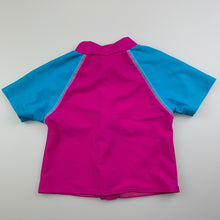 Load image into Gallery viewer, Girls Target, short sleeve rashie / swim top, FUC, size 00