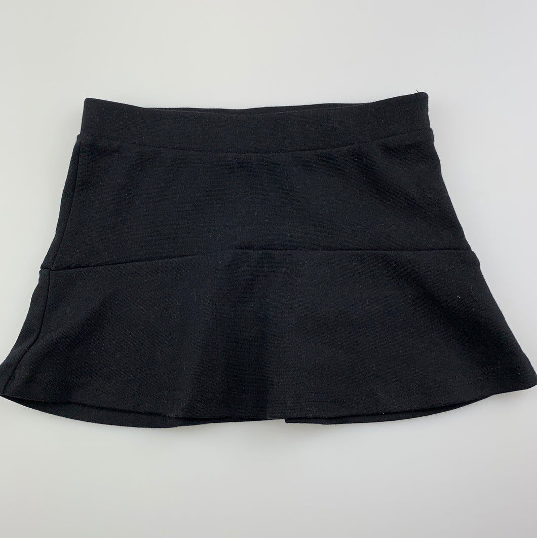 Girls Target, black stretchy skirt, EUC, size 2