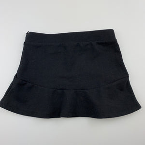 Girls Target, black stretchy skirt, EUC, size 2