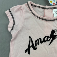 Load image into Gallery viewer, Girls Baby Berry, pink cotton t-shirt / top, amazing, NEW, size 000