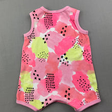 Load image into Gallery viewer, Girls Dymples, soft cotton romper, GUC, size 0000