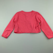 Load image into Gallery viewer, Girls Carter&#39;s, pink lightweight cotton cardigan, EUC, size 6 months