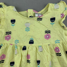 Load image into Gallery viewer, Girls Kids &amp; Co Baby, lemon floral soft cotton casual dress, EUC, size 1