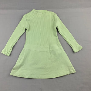 Girls Sprout, green long sleeve casual dress, GUC, size 1
