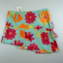 Load image into Gallery viewer, Girls Kindou, lightweight cotton floral skirt, W: 56cm, NEW, size 4