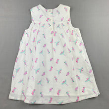 Load image into Gallery viewer, Girls Target, lined lightweight cotton party dress, birds, NEW, size 1