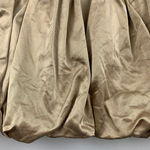 Girls BLUKIDS, cotton lined gold bubble skirt, elasticated, small mark on front, FUC, size 1-2