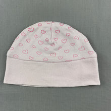 Load image into Gallery viewer, Girls Tiny Little Wonders, pink cotton beanie / hat, GUC, size 0000