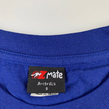 Load image into Gallery viewer, Unisex Oz Mate Aus, royal blue cotton t-shirt / top, EUC, size 8