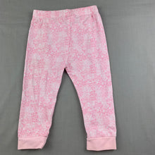 Load image into Gallery viewer, Girls Target, pink floral leggings / bottoms, GUC, size 1