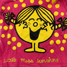 Load image into Gallery viewer, Girls Mr Men, Little Miss Sunshine cotton t-shirt / top, GUC, size 0