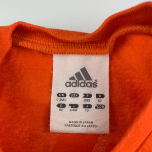 Boys Adidas, San Fran Giants baseball cotton romper, FUC, size 000